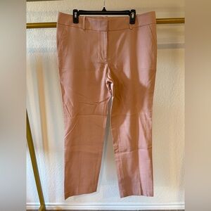 Women’s LOFT blush pink business trousers - 14 Julie fit